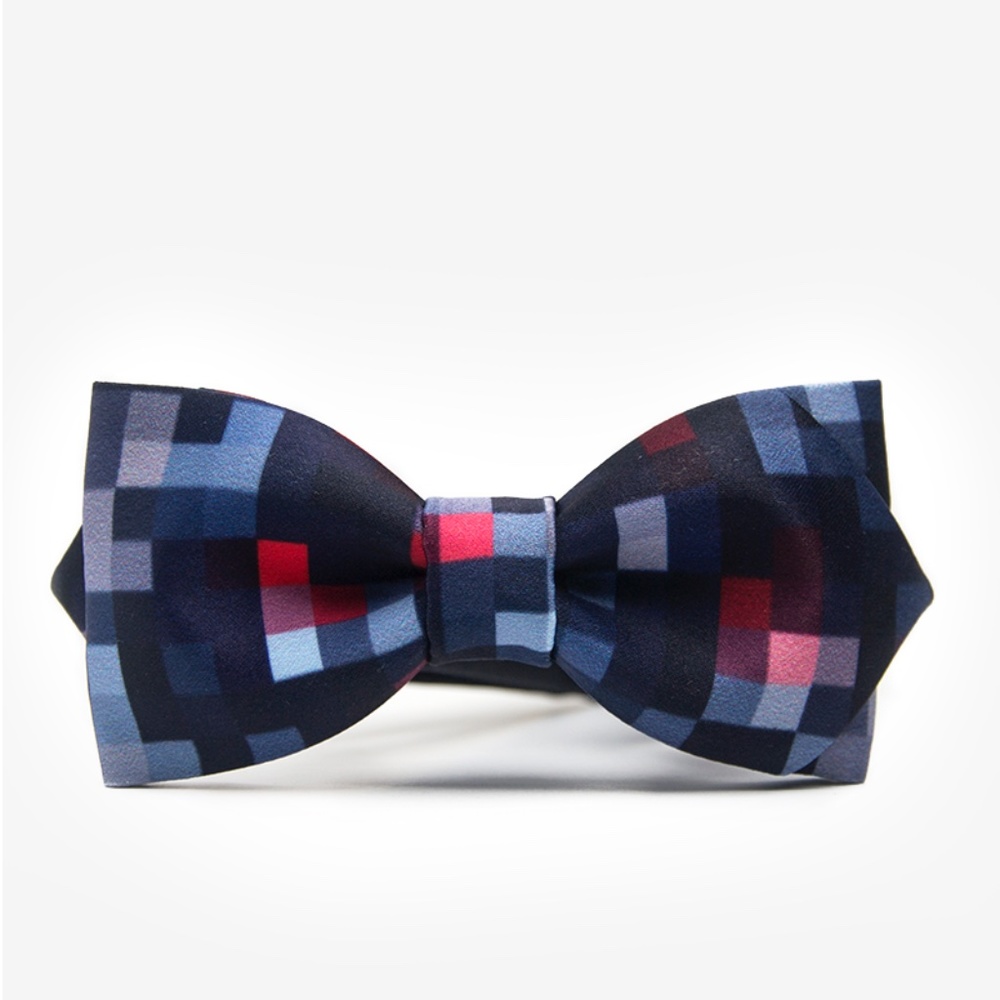 New Men Bow Tie City Lights